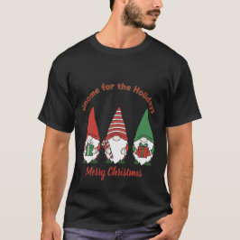 Festive Gnome Friends Christmas Tシャツ