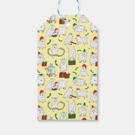 Festive Goats at Christmas ギフトタグ