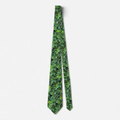 Festive Green Holly and Berries Christmas Neck Tie ネクタイ (正面)