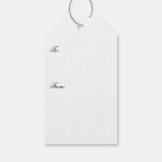 Festive Harmony ギフトタグ (裏面)