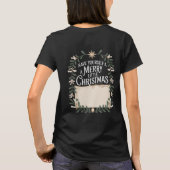 Festive Have Yourself A Merry Little Christmas Tシャツ (裏面)