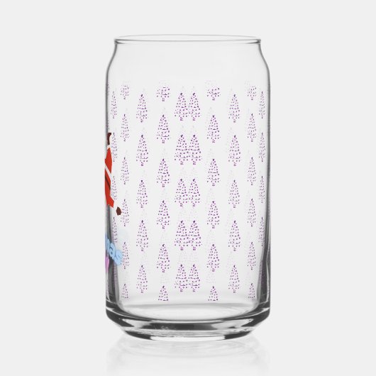 Festive Holiday Bathroom Decor ガラス缶 (左)