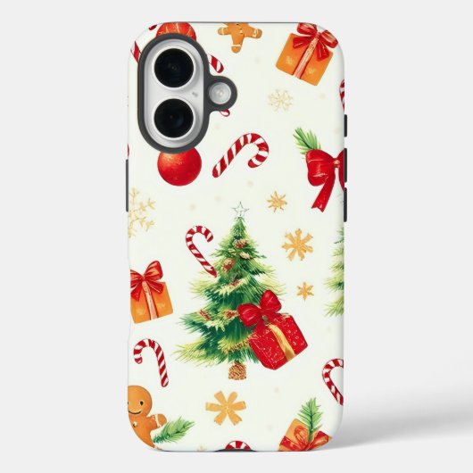 Festive Holiday Cheer Case-Mate iPhoneケース (裏面)