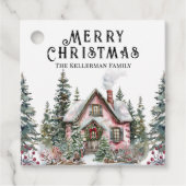 Festive Holiday Christmas フェイバータグ (正面)