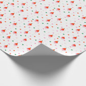 Festive Holiday Christmas ラッピングペーパー (角)