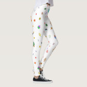 Festive Holiday Christmas Leggings Pants for Women レギンス (右)