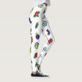 Festive Holiday Christmas Leggings Pants for Women レギンス (右)