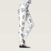 Festive Holiday Christmas Leggings Pants for Women レギンス (右)
