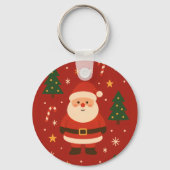 Festive Holiday Glow キーホルダー (正面)