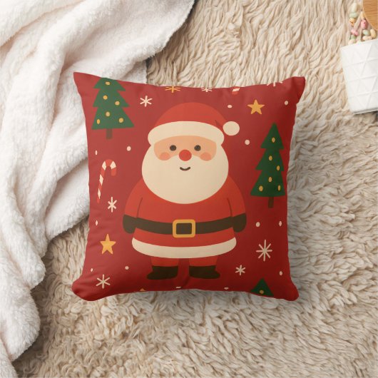 Festive Holiday Glow クッション (ブランケット)