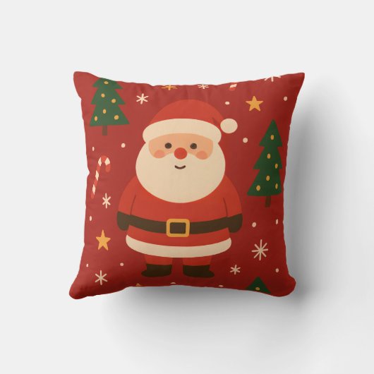 Festive Holiday Glow クッション (裏面)