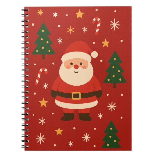 Festive Holiday Glow ノートブック (正面)