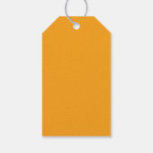 Festive Holiday Grid Pattern ギフトタグ (裏面)