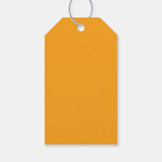 Festive Holiday Grid Pattern ギフトタグ (裏面)