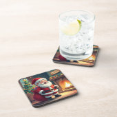 Festive Holiday Home Accent - Christmas Decorative コースター (右側)