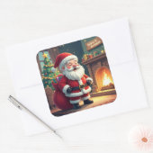 Festive Holiday Home Accent - Christmas Decorative スクエアシール (封筒)