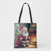 Festive Holiday Home Accent - Christmas Decorative トートバッグ (正面)