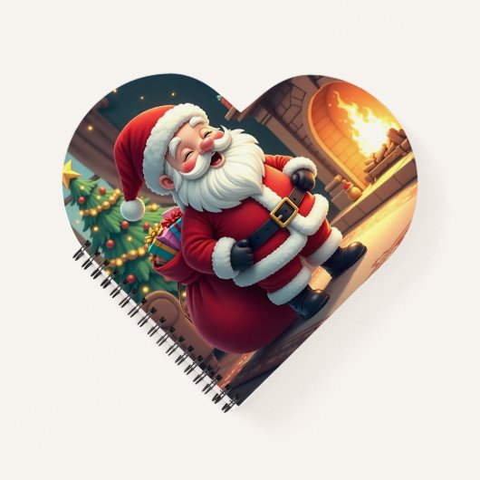 Festive Holiday Home Accent - Christmas Decorative ノートブック (正面)