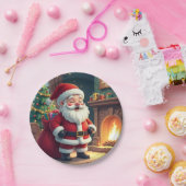 Festive Holiday Home Accent - Christmas Decorative ペーパープレート (パーティー)