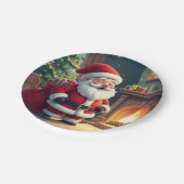 Festive Holiday Home Accent - Christmas Decorative ペーパープレート (アングル)