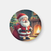 Festive Holiday Home Accent - Christmas Decorative マグネット (正面)