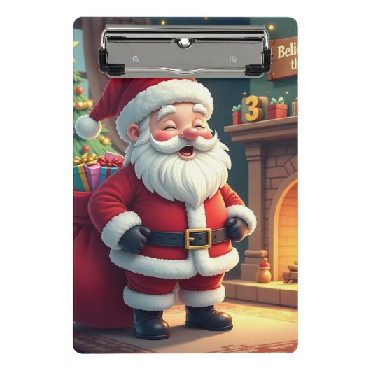 Festive Holiday Home Accent - Christmas Decorative ミニクリップボード (正面)