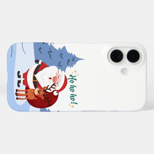 Festive Holiday iPhone & Samsung Cover Case-Mate iPhoneケース (裏面 (横))