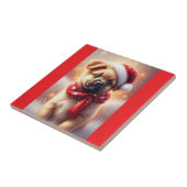 Festive Holiday Puppy タイル (側面)