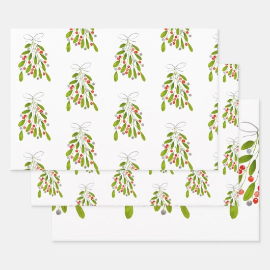 Festive Holiday Wrapping Paper! ラッピングペーパーシート (セット)