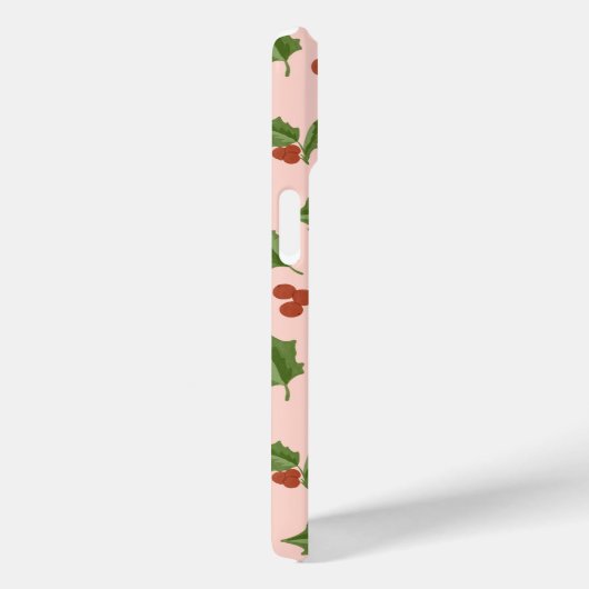 Festive Holly Berry Phone Case Case-Mate iPhoneケース (裏面 / 右)