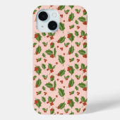 Festive Holly Berry Phone Case Case-Mate iPhoneケース (裏面)