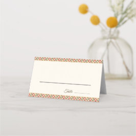 Festive Japanese Blossom Place Card プレイスカード