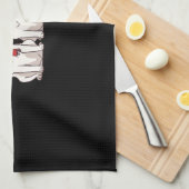 Festive Kuvasz � Christmas Pattern Classic T-Shirt キッチンタオル (四つ折り)