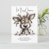 Festive Little Reindeer シーズンカード (スタンド正面)