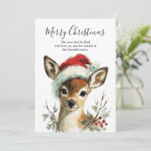 Festive Little Reindeer シーズンカード (スタンド正面)