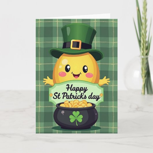 Festive Luck St Patricks Day Card カード (正面)