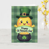 Festive Luck St Patricks Day Card カード (黄色い花)