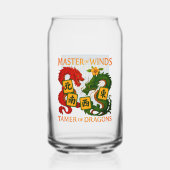 Festive Mahjong Pint Glasses  ガラス缶 (裏面)
