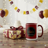 Festive Maroon Combo Mug for Birthday Celebrations マグカップ