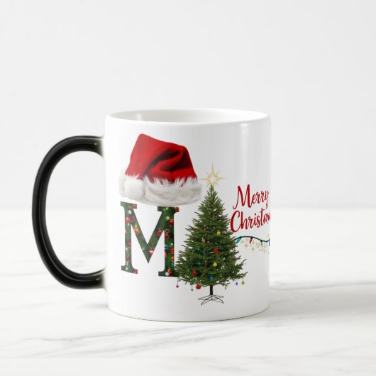 Festive Merry Christmas Color Morphing Mug  モーフィングマグカップ (左)