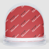 Festive Merry Christmas Patterned Winter (正面)