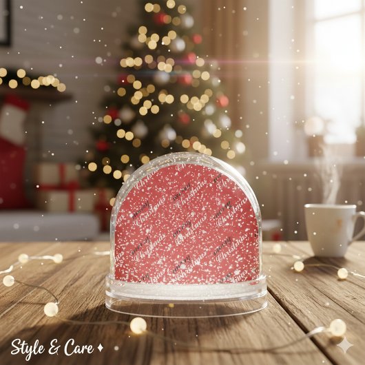 Festive Merry Christmas Patterned Winter