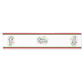 Festive Merry Christmas   Short Table Runner ショートテーブルランナー (横)