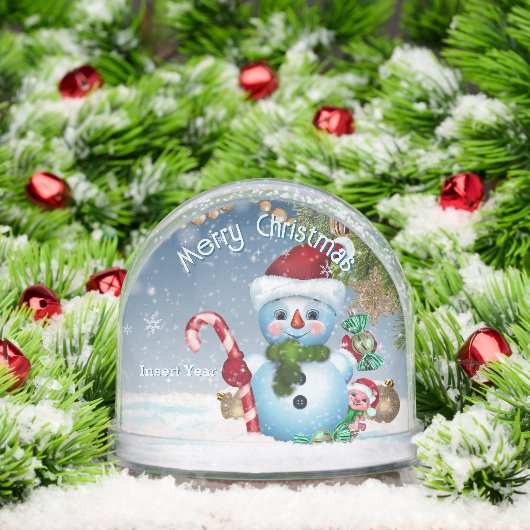 Festive Merry Christmas Snowman Keepsake (クリスマス)