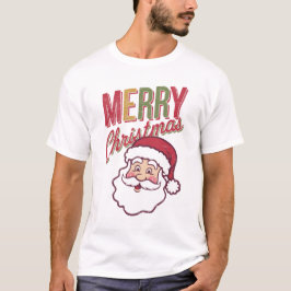 Festive Merry Christmas T-Shirt for Holiday Cheer Tシャツ