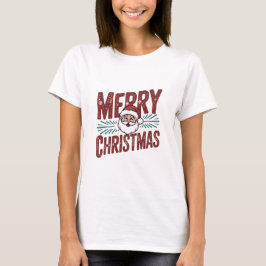 Festive Merry Christmas T-Shirt for Holiday Cheer Tシャツ