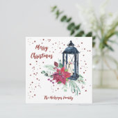 Festive Modern Christmas Card カード (スタンド正面)
