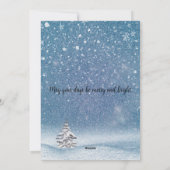 Festive,modern,cute christmas card  シーズンカード (裏面)