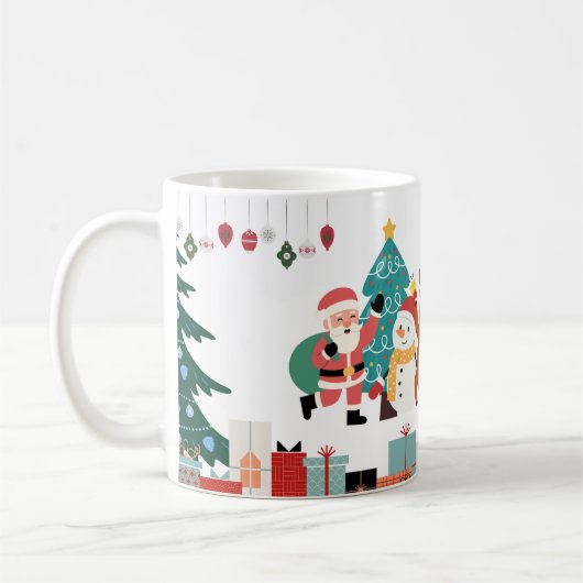Festive Mug コーヒーマグカップ (左)