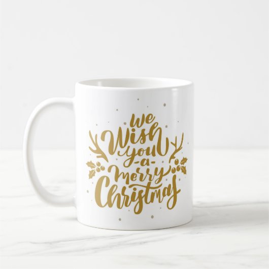 Festive Mug コーヒーマグカップ (左)